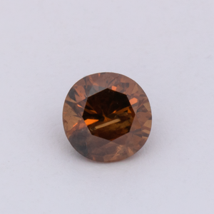 Diamant - braun, rund, 4.1x4.1 mm, 0.30 cts, Nr. DT1029