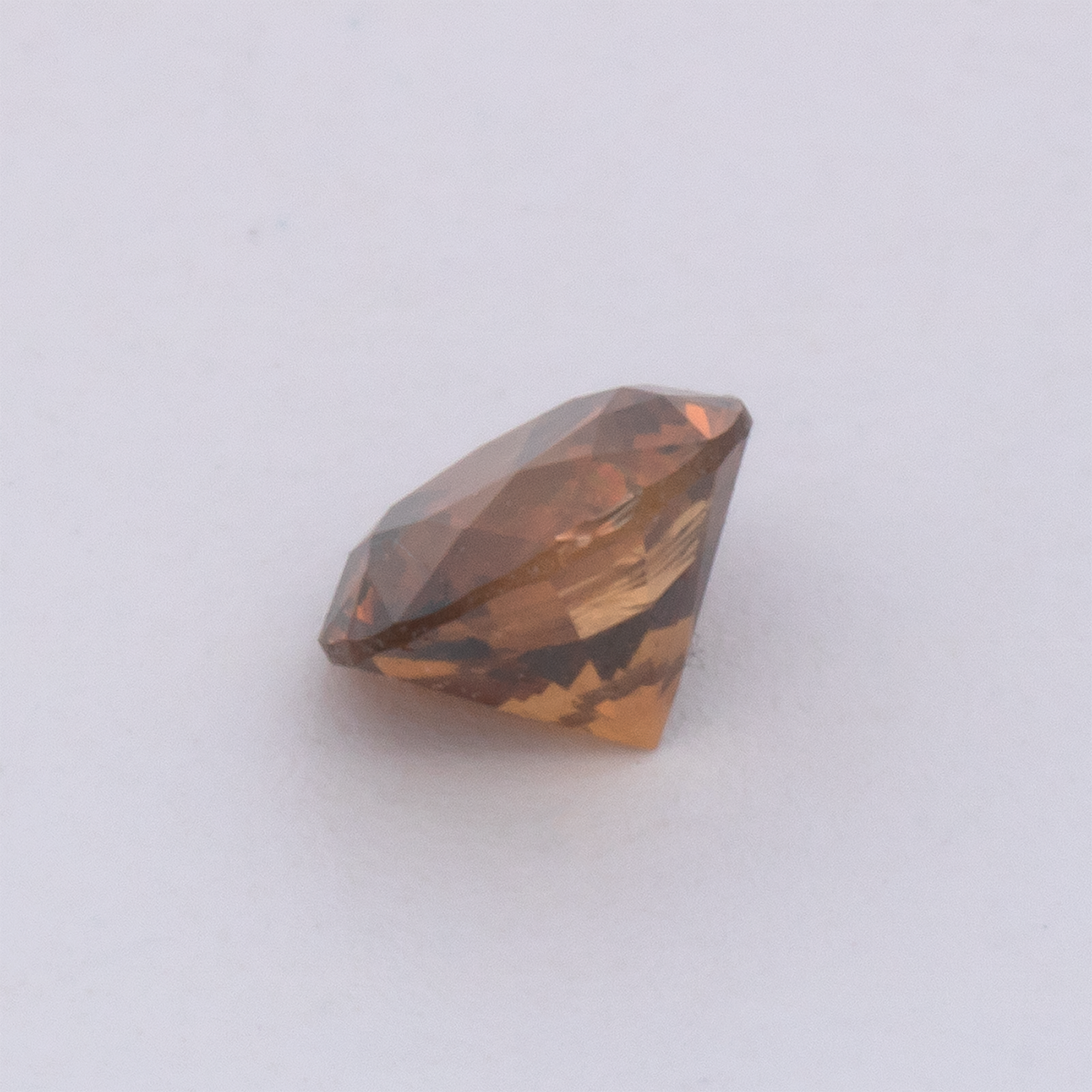Diamant - braun, rund, 4.1x4.1 mm, 0.30 cts, Nr. DT1029