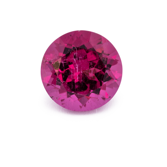 Turmalin - pink, rund, 7x7 mm, 1.35 - 1.39 cts, Nr. TR991163