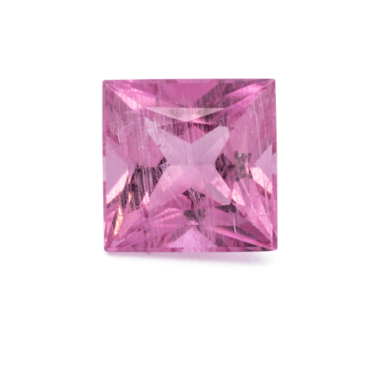 Turmalin - pink, rechteck, 7x7 mm, 1.54 cts, Nr. TR991167
