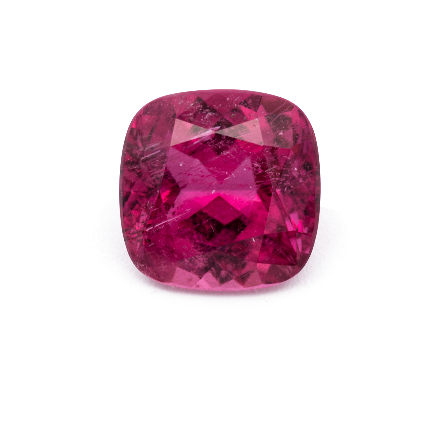 Rubellit - pink, antik, 7x7 mm, 1.49 cts, Nr. RUB15006