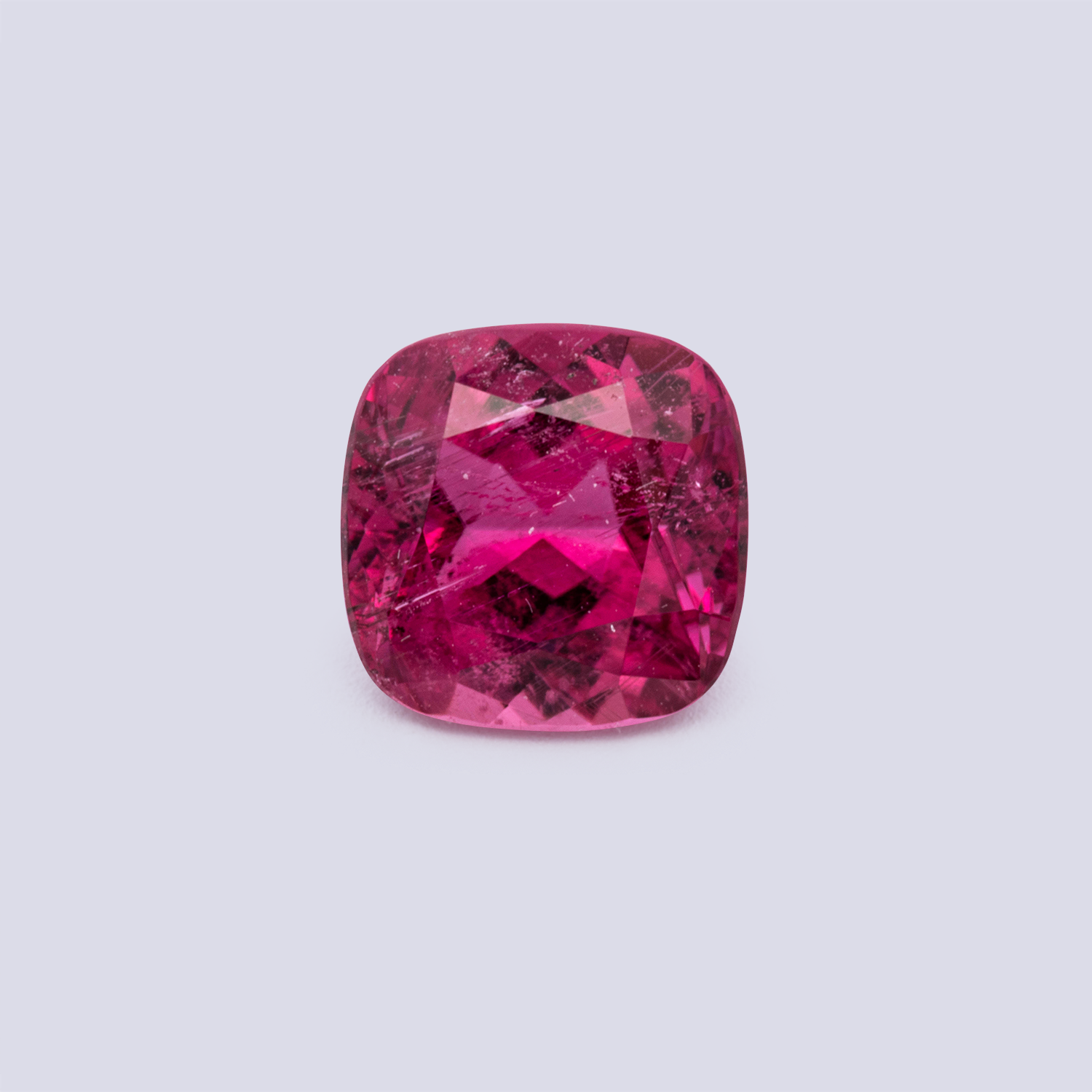 Rubellit - pink, antik, 7x7 mm, 1.49 cts, Nr. RUB15006