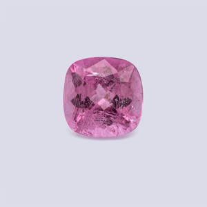 Turmalin - pink, antik, 8x8 mm, 2.07 cts, Nr. TR991173