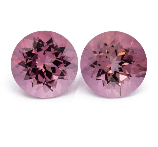 Turmalin - pink, rund, 6x6 mm, 1.68 cts, Nr. TR991183
