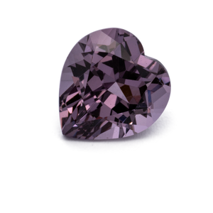 Spinell - lila, herz, 6x5.5 mm, 0.73 cts, Nr. SP90129