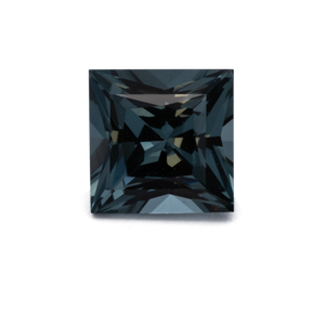 Spinell - grau, rechteck, 5x5 mm, 0.72 cts, Nr. SP90131