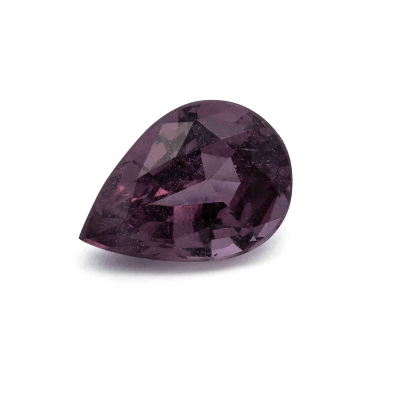 Spinell - lila, birnform, 7x5 mm, 0.82 cts, Nr. SP90135