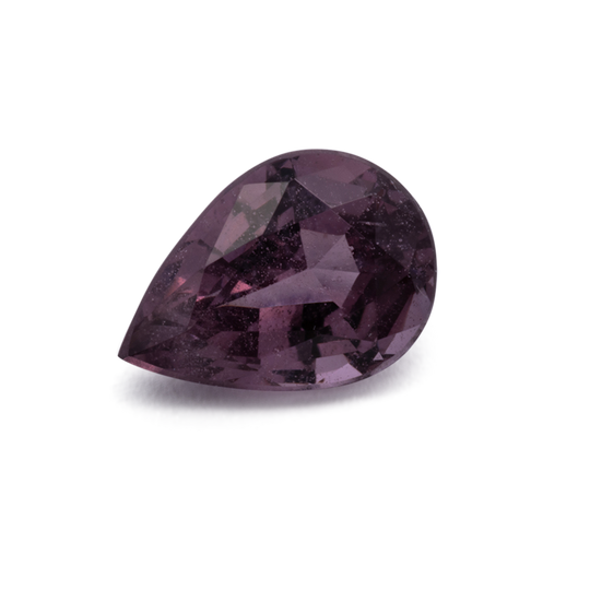 Spinell - lila, birnform, 7x5 mm, 0.82 cts, Nr. SP90135