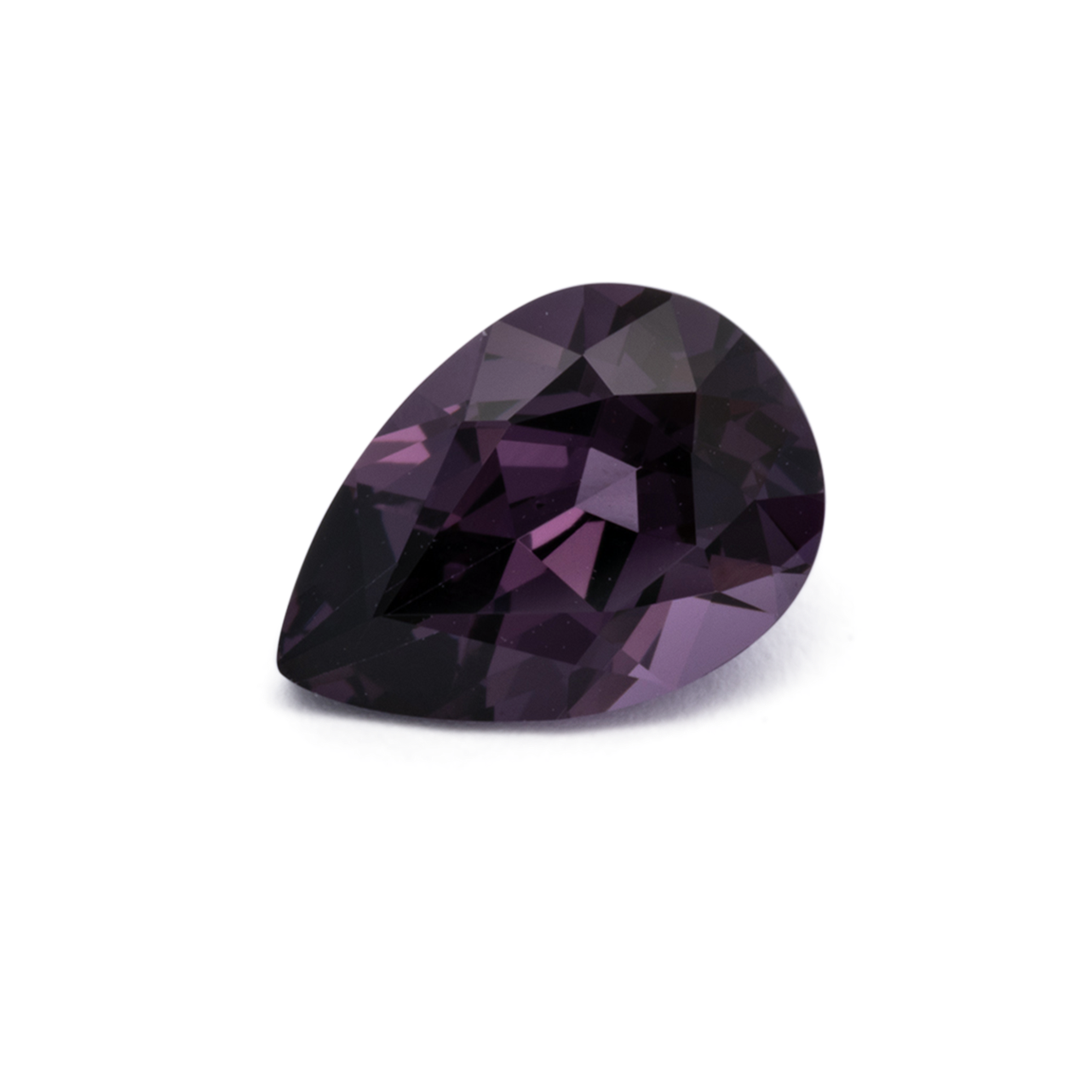 Spinell - lila, birnform, 8.5x6 mm, 1.39 cts, Nr. SP90138