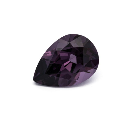Spinell - lila, birnform, 8.5x6 mm, 1.39 cts, Nr. SP90138