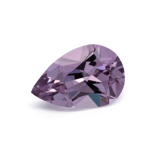 Spinell - lila, birnform, 6x4 mm, 0.41 cts, Nr. SP90140