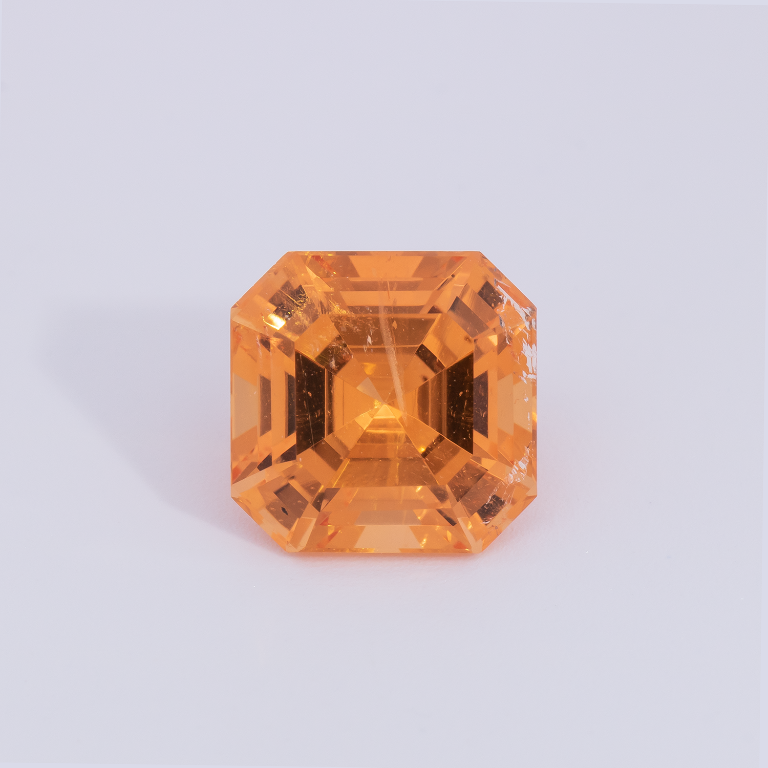 Mandarin Garnet - orange, assher, 7x7 mm, 2.03 cts, No. MG99009