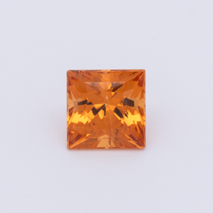 Mandarin Granat - orange, rechteck, 6.2x6.2 mm, 1.85 cts, Nr. MG99067