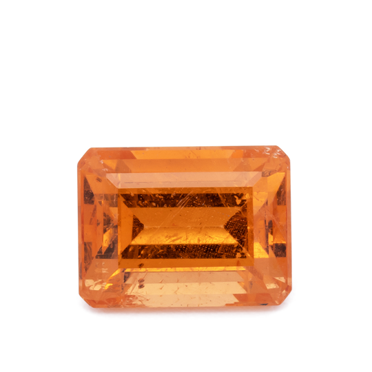 Mandarin Granat - orange, achteck, 7.6x5.7 mm, 2.17 cts, Nr. MG99069