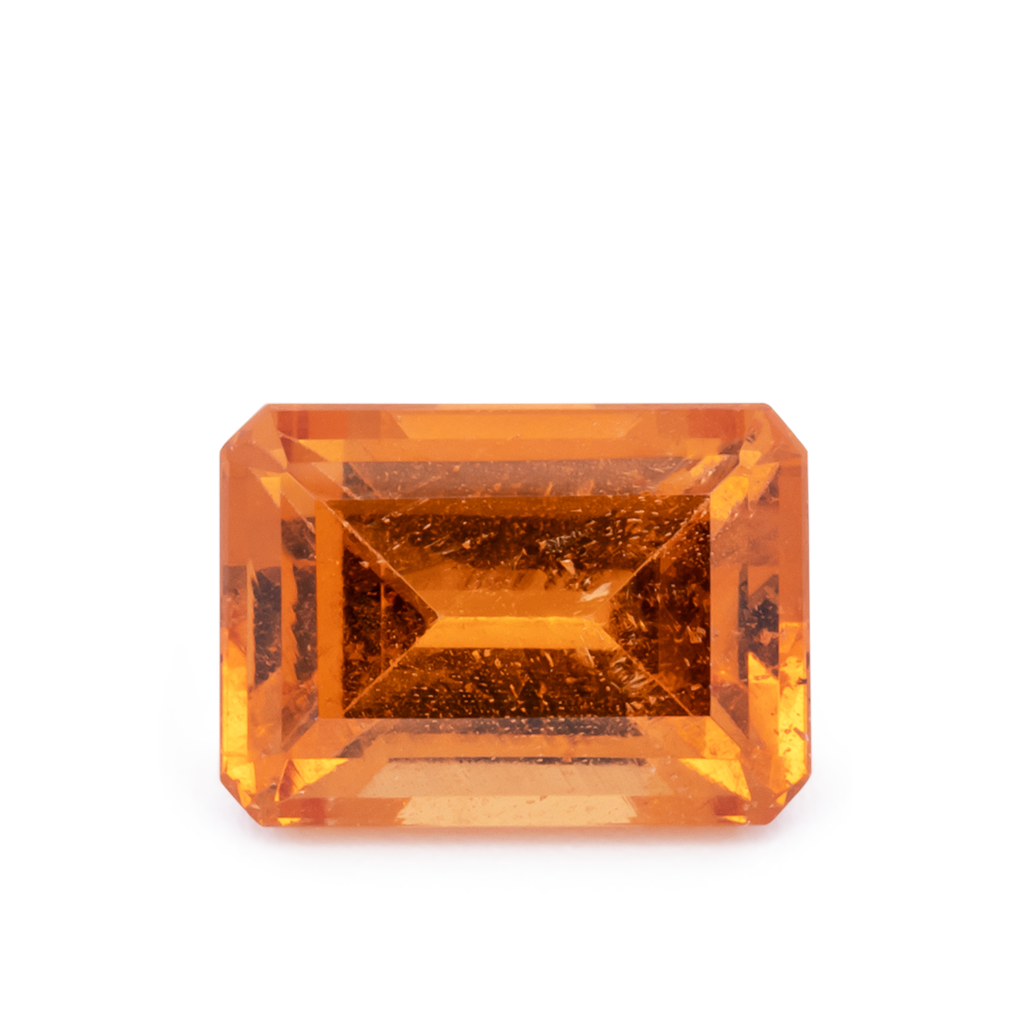 Mandarin Granat - orange, achteck, 8.2x5.9 mm, 2.21 cts, Nr. MG99070