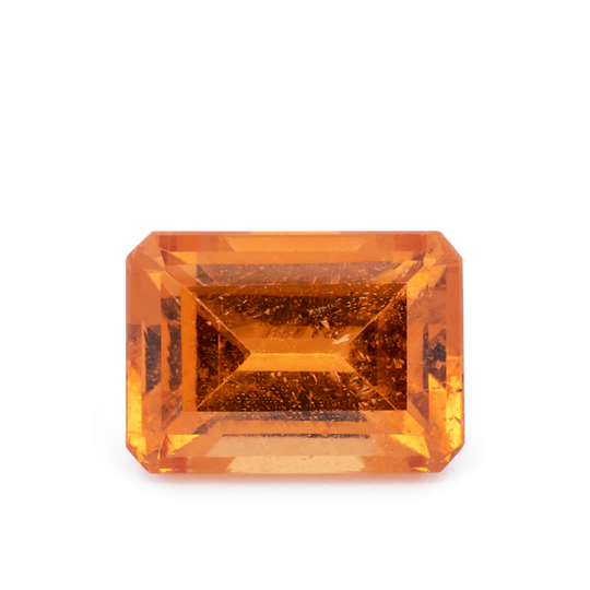 Mandarin Granat - orange, achteck, 8.2x5.9 mm, 2.21 cts, Nr. MG99070