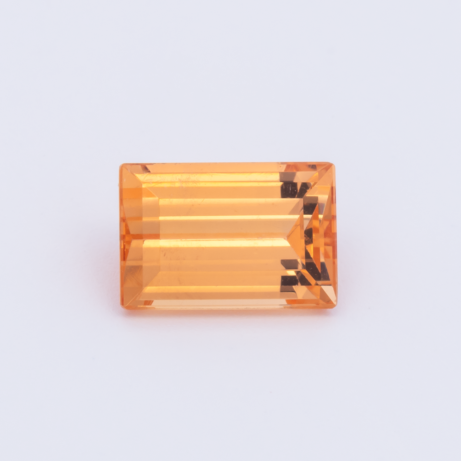 Mandarin Granat - orange, baguette, 7.5x5 mm, 1.58 cts, Nr. MG99071