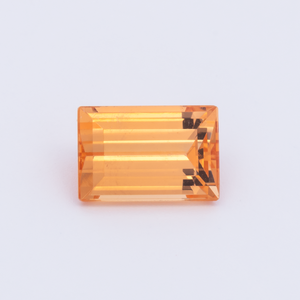 Mandarin Granat - orange, baguette, 7.5x5 mm, 1.58 cts, Nr. MG99071