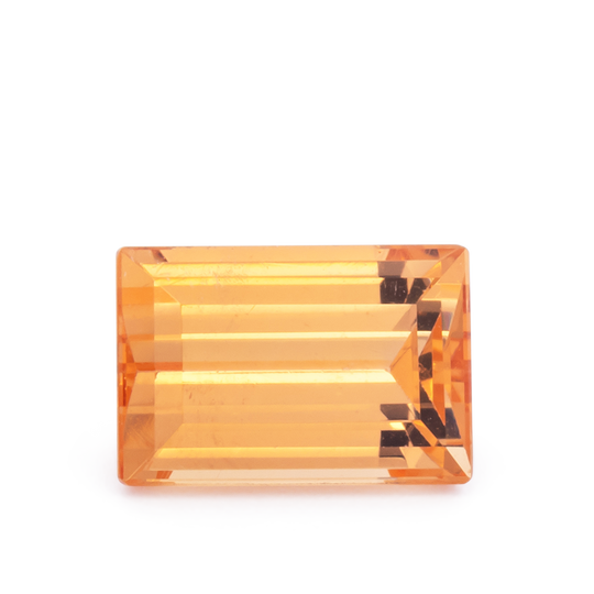 Mandarin Granat - orange, baguette, 7.5x5 mm, 1.58 cts, Nr. MG99071