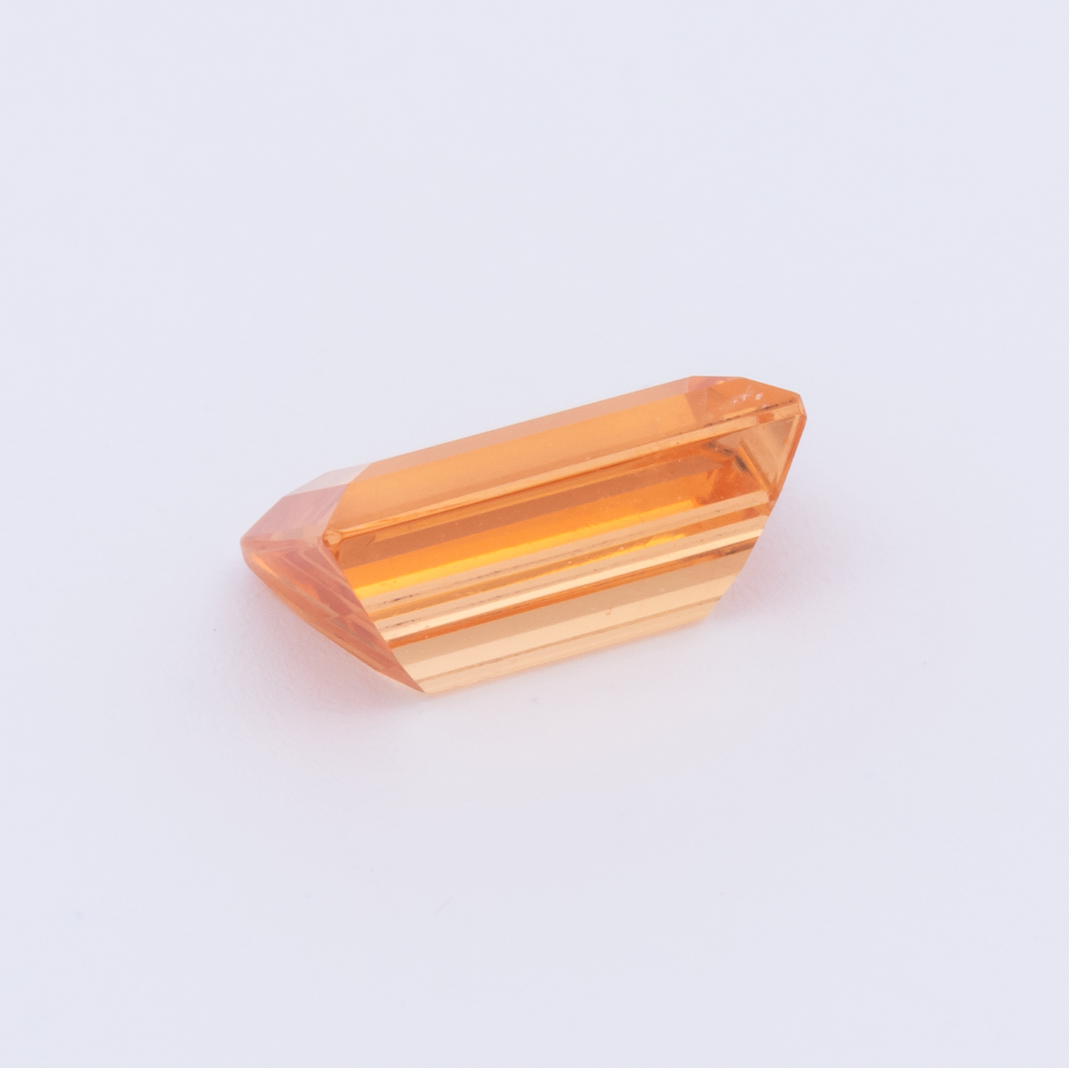 Mandarin Granat - orange, baguette, 7.5x5 mm, 1.58 cts, Nr. MG99071