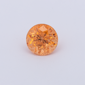 Mandarin Granat - orange, rund, 7.9x7.9 mm, 2.65 cts, Nr. MG99072