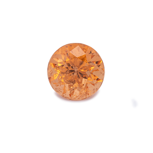 Mandarin Granat - orange, rund, 7.9x7.9 mm, 2.65 cts, Nr. MG99072