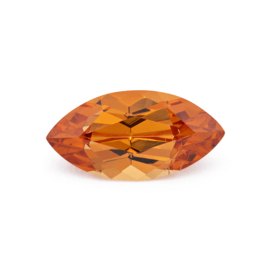 Mandarin Granat - orange, navette, 7x3.5 mm, 0.47 - 0.52 cts, Nr. MG99074