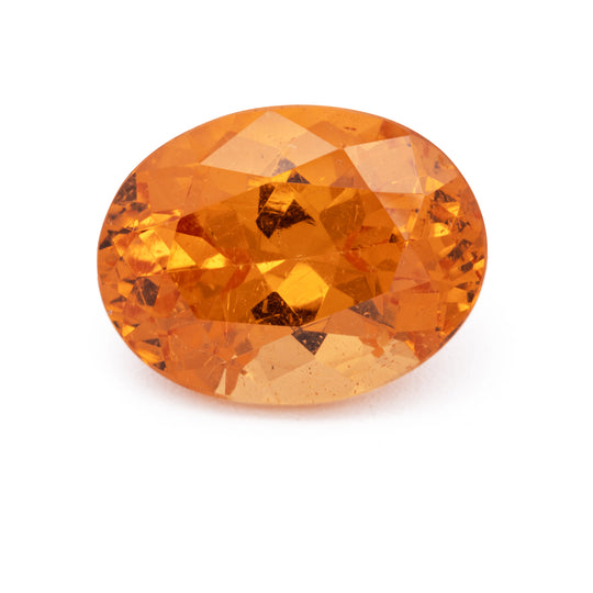 Mandarin Granat - orange, oval, 9.75x7.5 mm, 3.15 cts, Nr. MG99079