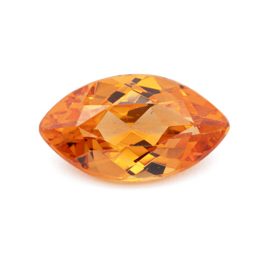 Mandarin Granat - orange, navette, 10.1x5.8 mm, 1.81 cts, Nr. MG99082