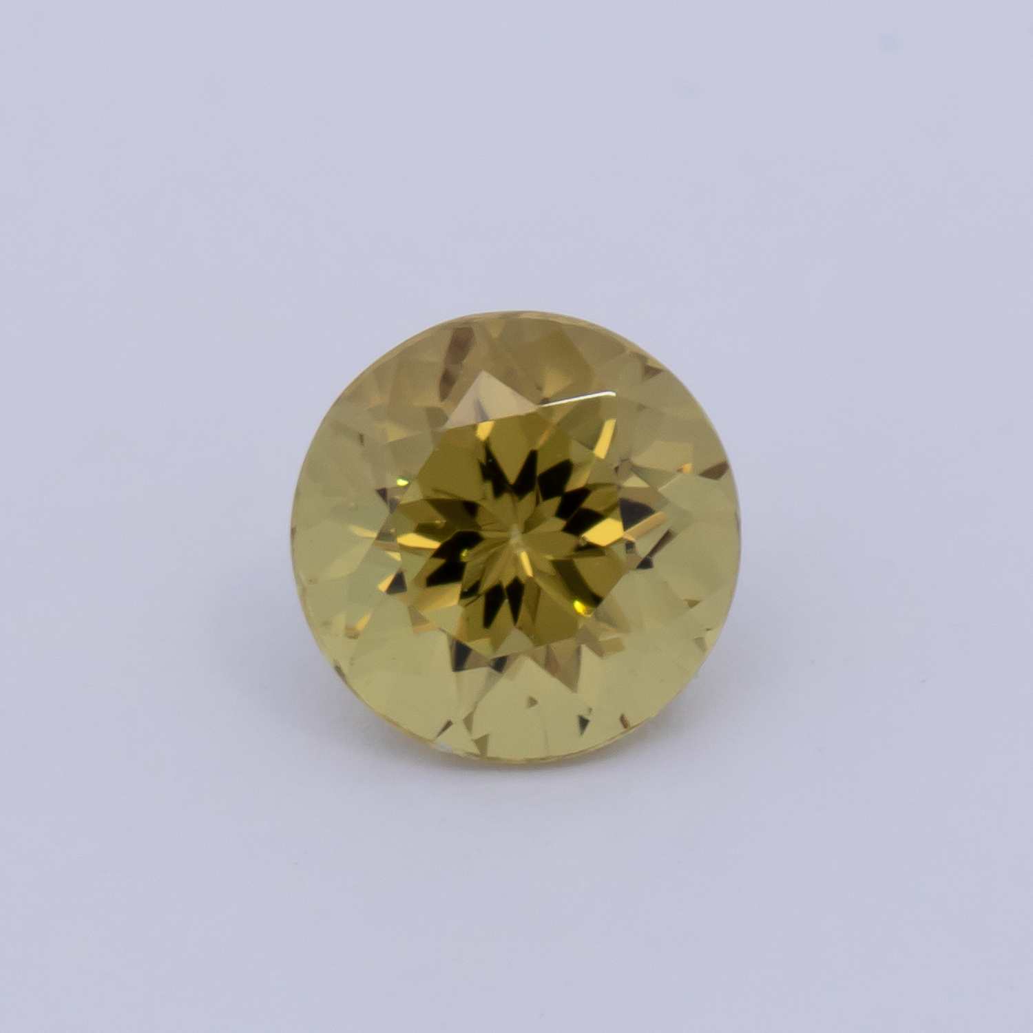 Mali Granat - gelb, rund, 6x6 mm, 1.06 cts, Nr. MI10007