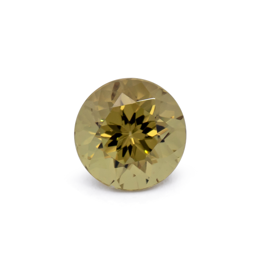 Mali Granat - gelb, rund, 6x6 mm, 1.06 cts, Nr. MI10007