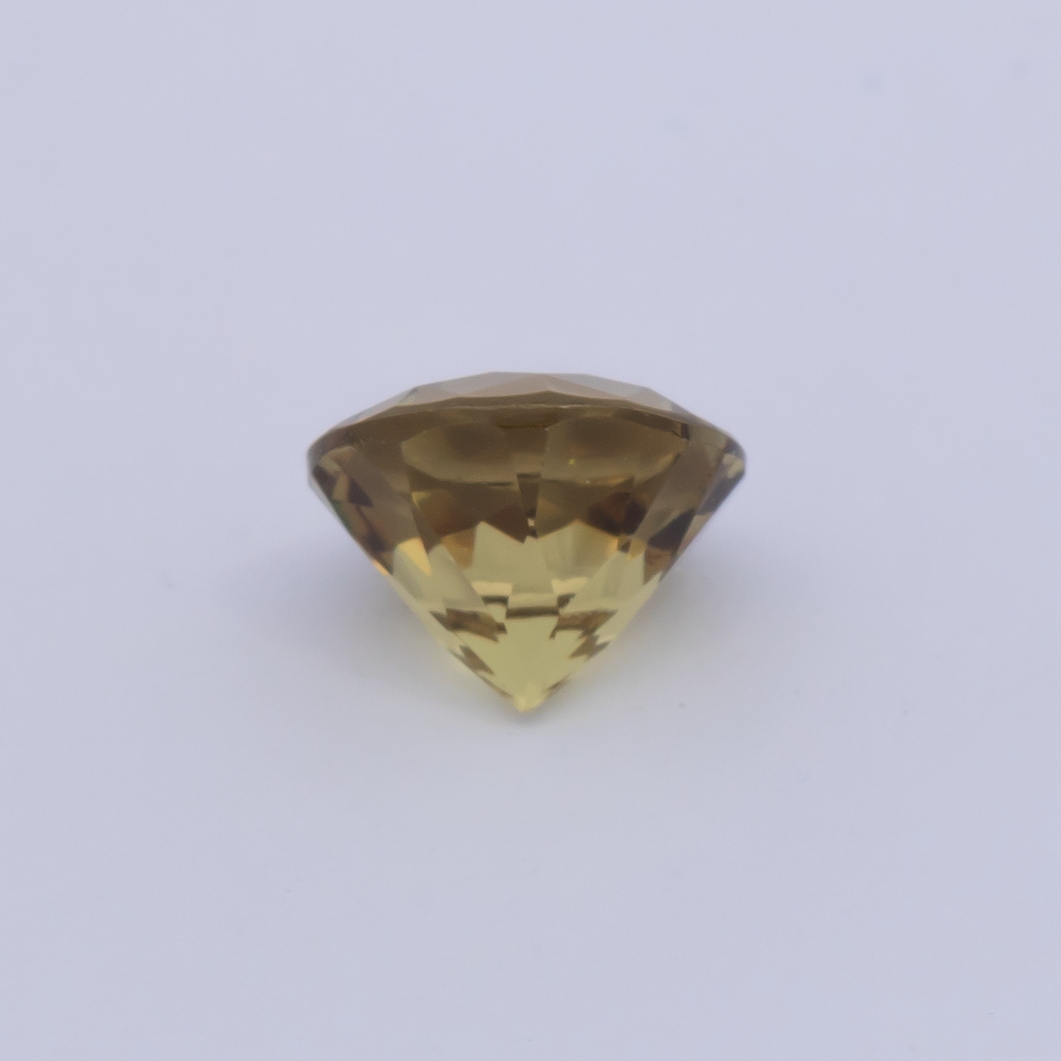 Mali Granat - gelb, rund, 6x6 mm, 1.06 cts, Nr. MI10007