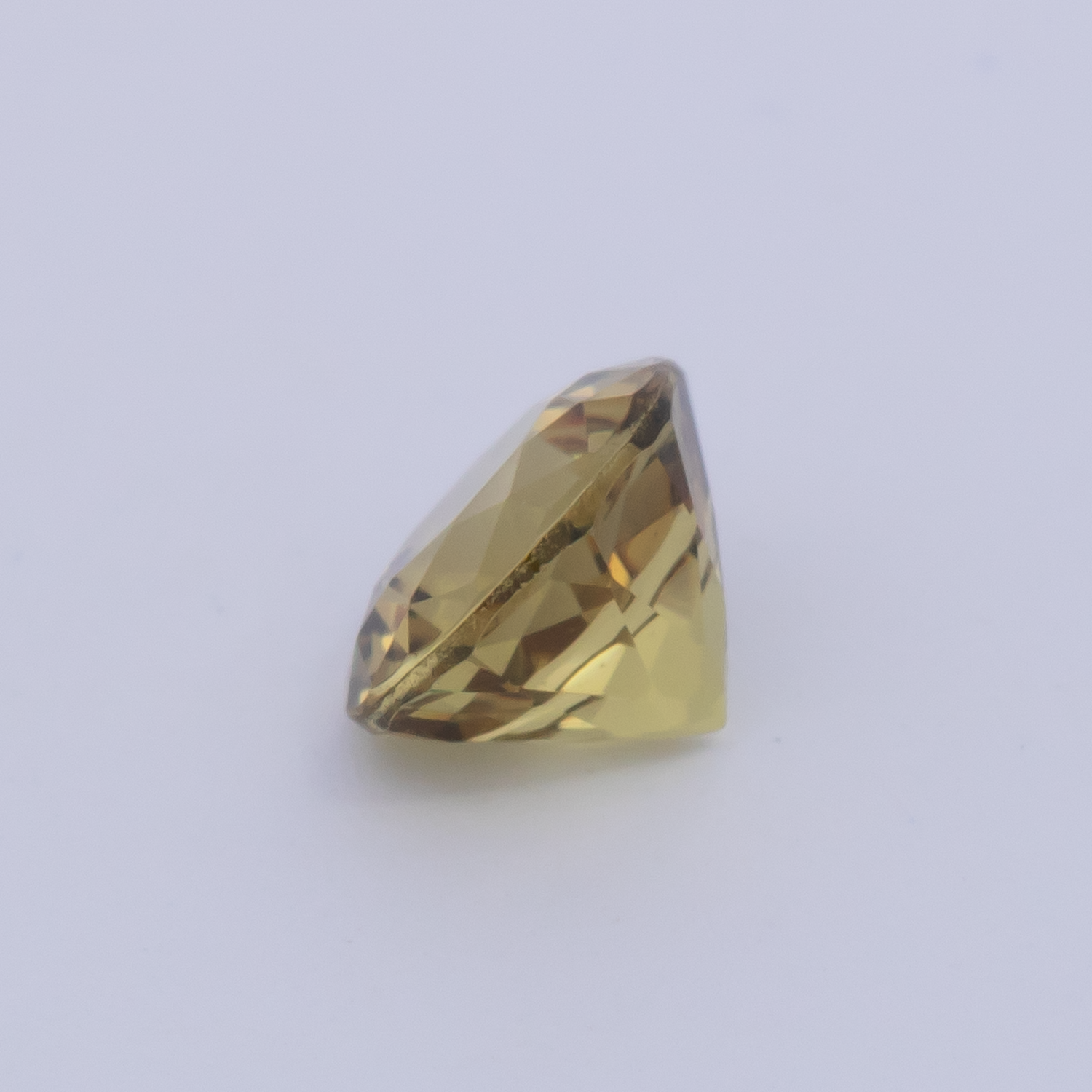 Mali Granat - gelb, rund, 6x6 mm, 1.06 cts, Nr. MI10007