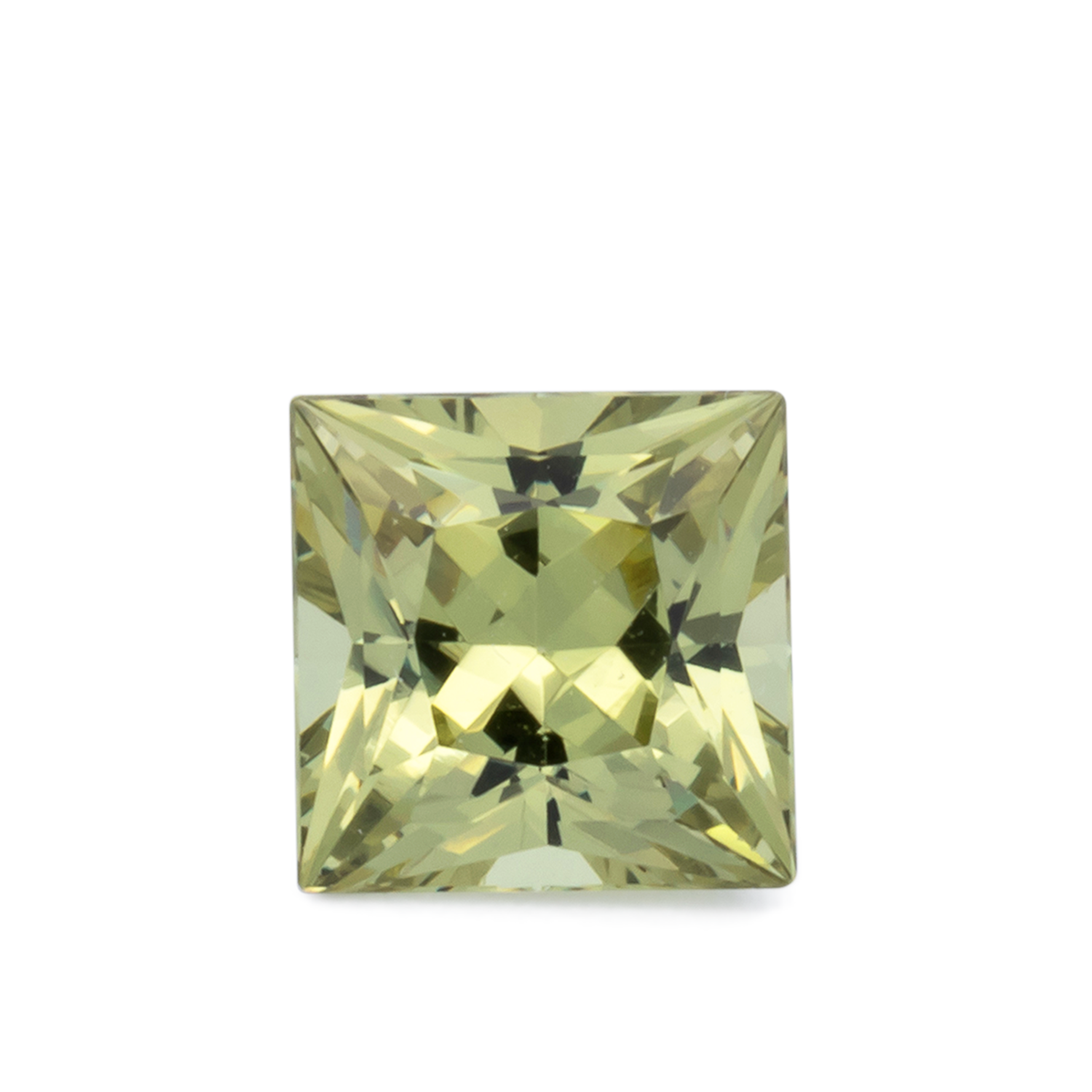 Mali Granat - gelb, rechteck, 6x6 mm, 1.21 cts, Nr. MI10015