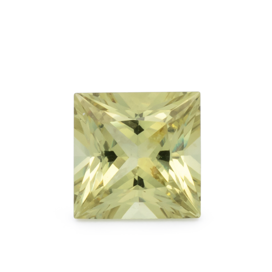 Mali Granat - gelb, rechteck, 5.1x5 mm, 0.76 cts, Nr. MI10017