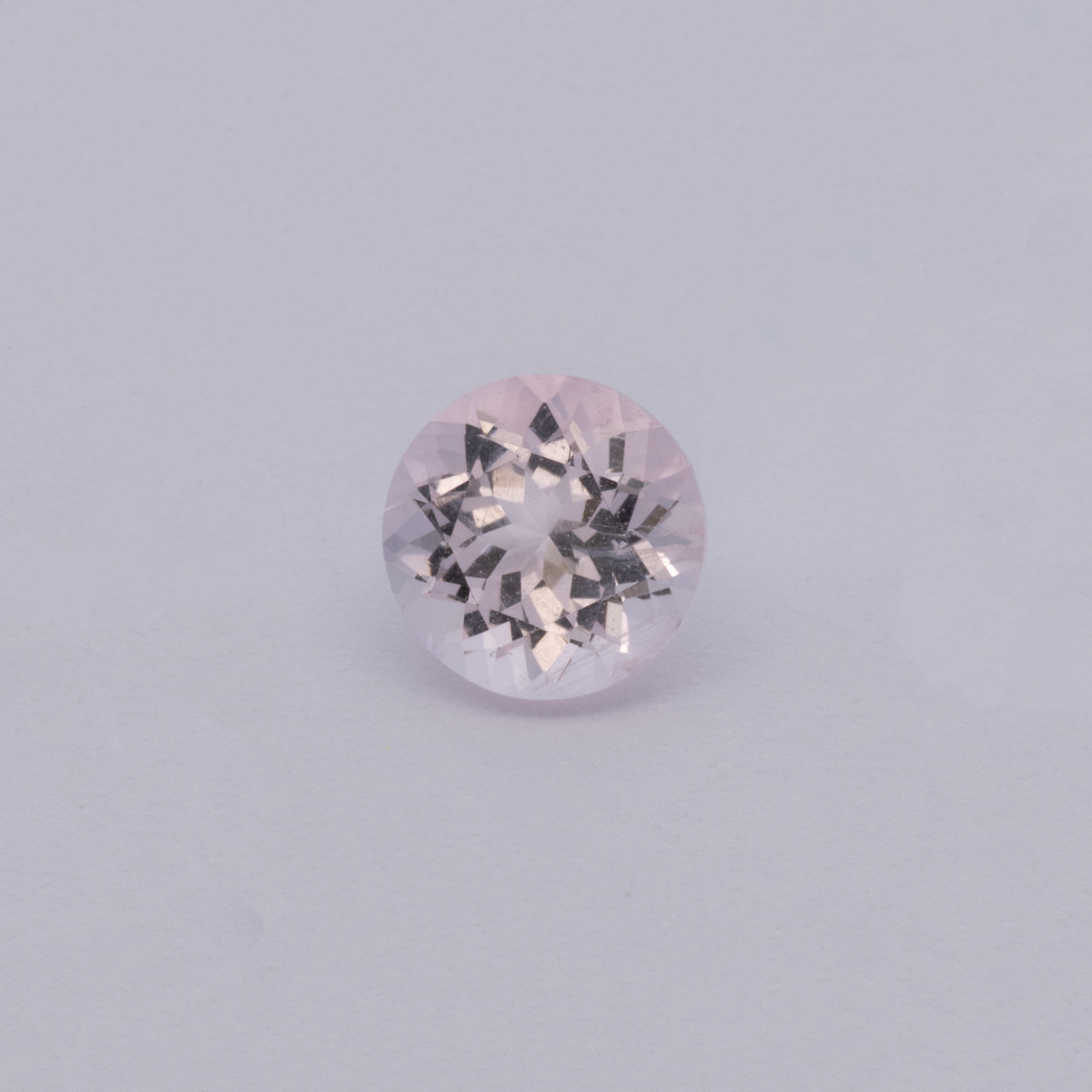 Morganit - rosa, rund, 4x4 mm, 0.25 cts, Nr. MO46017