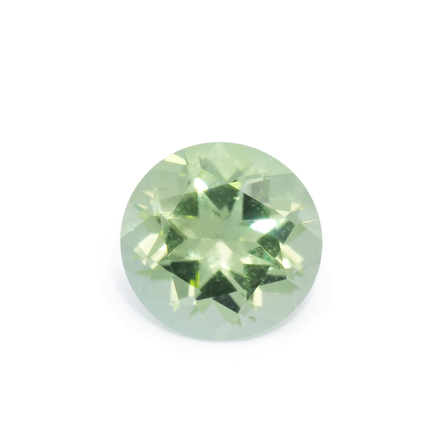 Peridot - grün, rund, 5.9x5.9 mm, 0.74 - 0.79 cts, Nr. PR40001