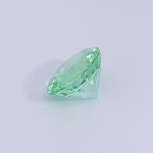 Paraiba Turmalin - grün, rund, 8.8x8.8 mm, 2.48 cts, Nr. PT90019