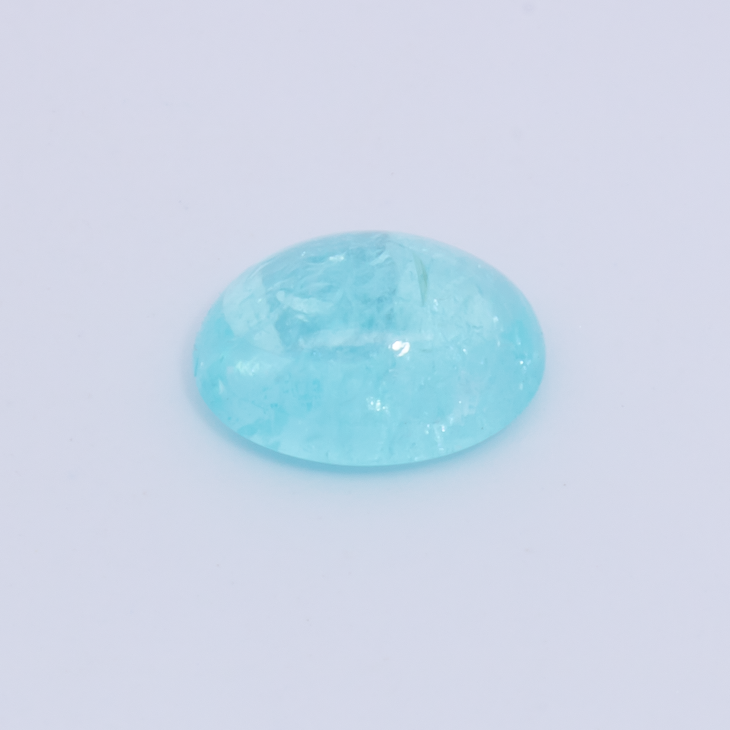 Paraiba Turmalin - blau, oval, 6.4x5 mm, 0.70 cts, Nr. PT90021