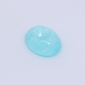 Paraiba Turmalin - blau, oval, 6.4x5 mm, 0.70 cts, Nr. PT90021