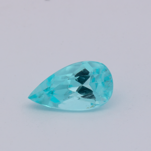 Paraiba Turmalin - blau, birnform, 7.3x4.1 mm, 0.63 cts, Nr. PT90022