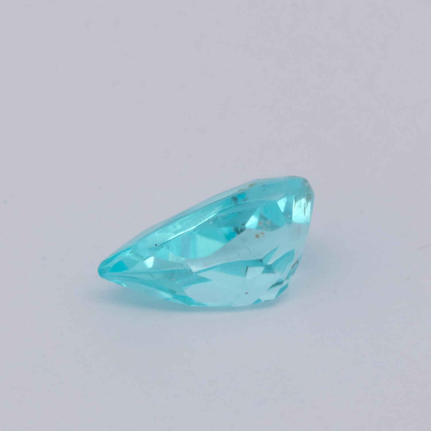 Paraiba Turmalin - blau, birnform, 7.3x4.1 mm, 0.63 cts, Nr. PT90022