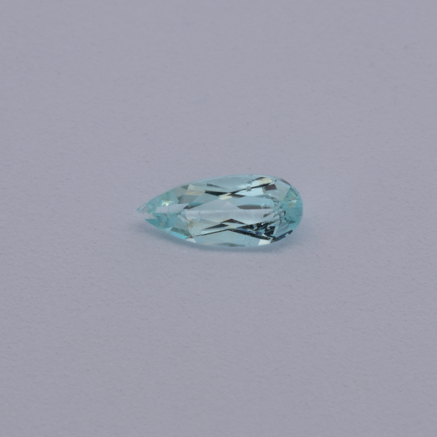 Paraiba Turmalin - blau, birnform, 4.6x2 mm, 0.08 cts, Nr. PT90023