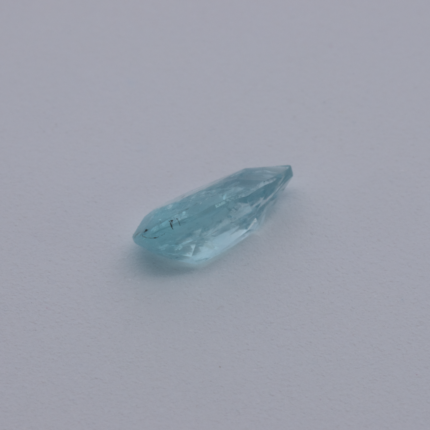 Paraiba Turmalin - blau, birnform, 6x3 mm, 0.24 cts, Nr. PT90024