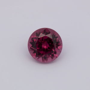 Rhodolith - rot, rund, 7.1x7.1 mm, 1.70 cts, Nr. RD25008