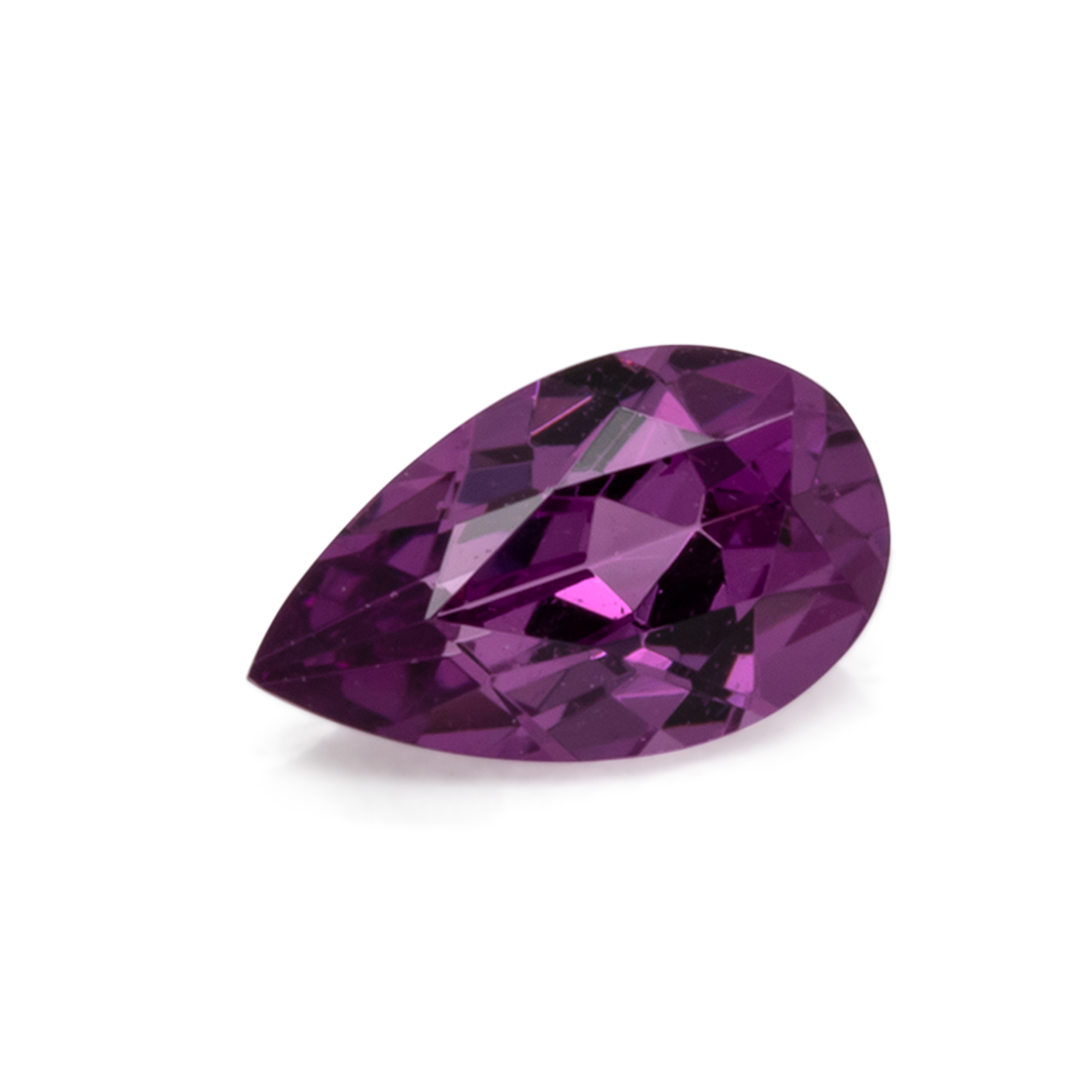 Royal Purple Garnet - purple, pearshape, 5x3 mm, 0.22-0.26 cts, No. RP93002