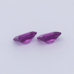 Royal Purple Garnet Paar - lila, baguette, 5x4 mm, 1.08 cts, Nr. RP94009