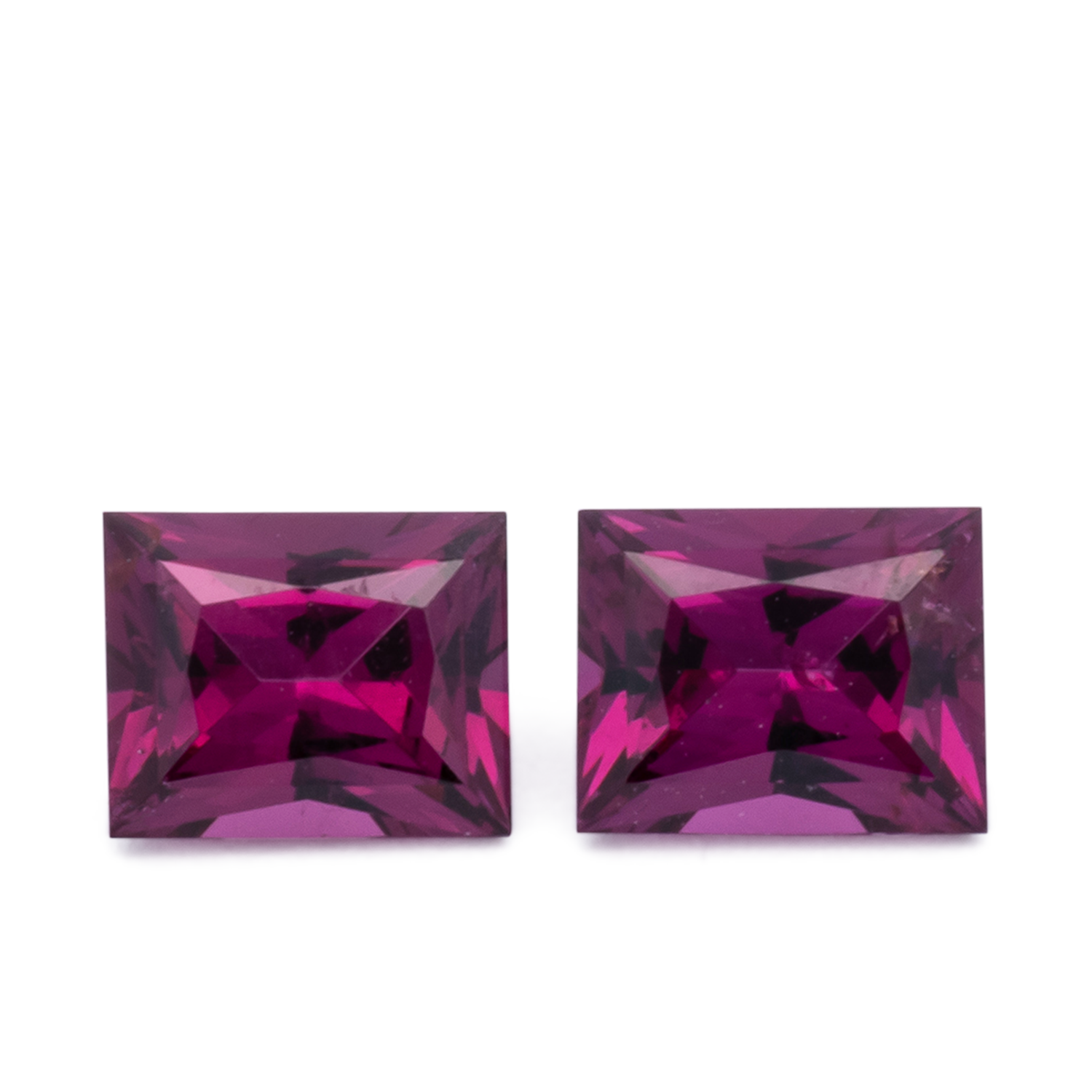 Royal Purple Garnet Paar - lila, baguette, 5x4 mm, 1.13 cts, Nr. RP94010