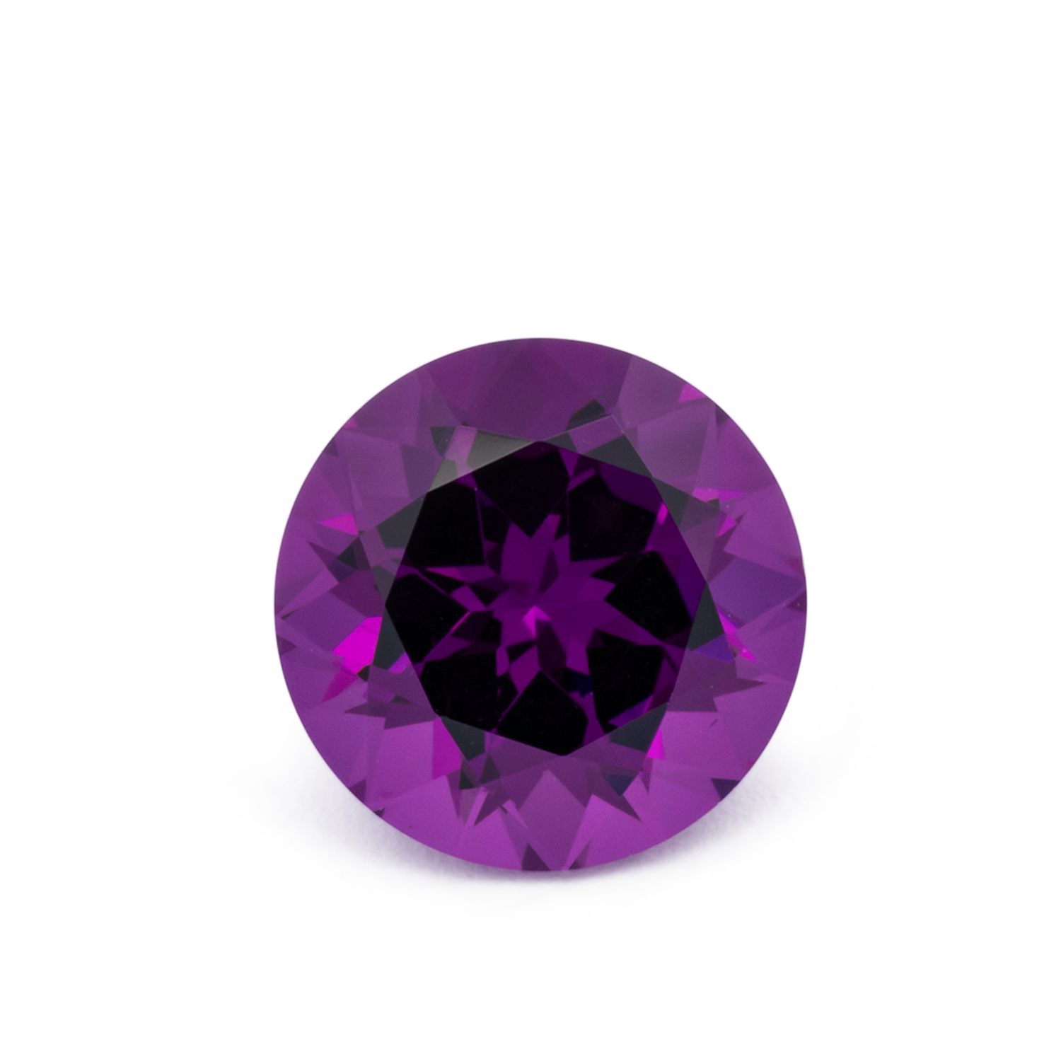 Royal Purple Garnet - lila, rund, 7x7 mm, 1.59 cts, Nr. RP94019