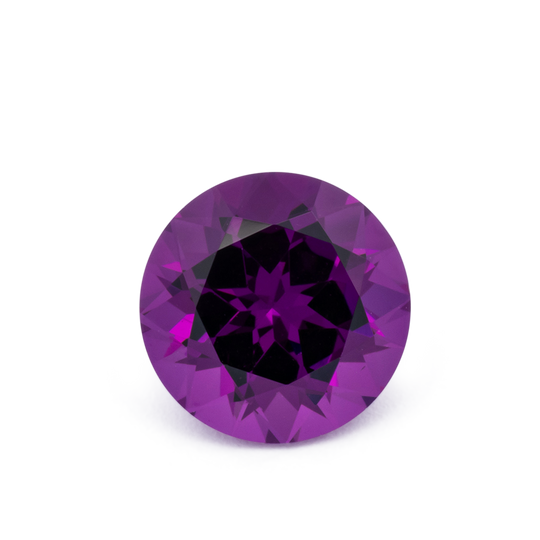 Royal Purple Garnet - lila, rund, 7x7 mm, 1.59 cts, Nr. RP94019
